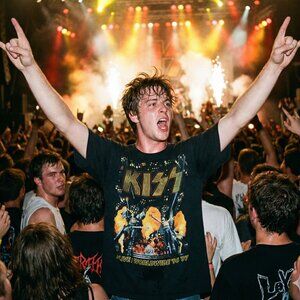 🎸 Vintage 90s KISS Alive Worldwide Tour Shirt 1996 97 XL